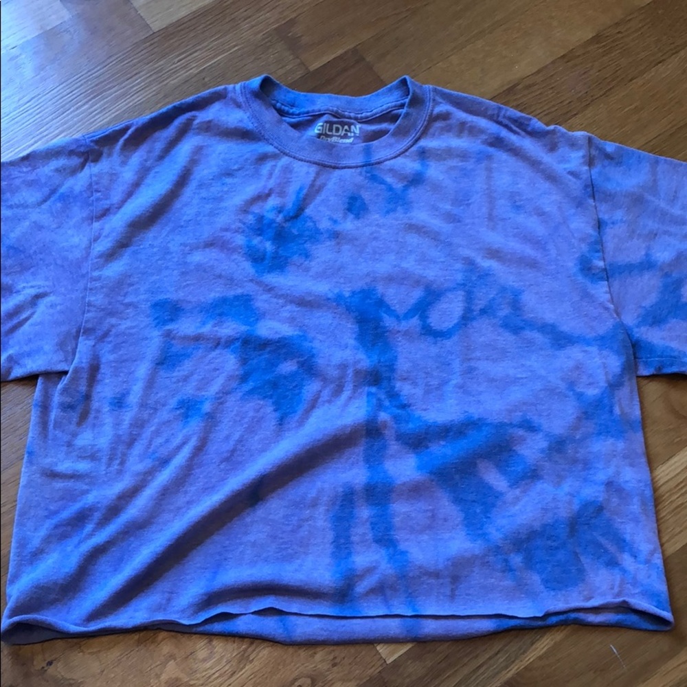 Cropped & bleached tee